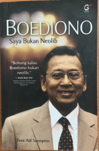 Image of BOEDIONO saya bukan neolib
