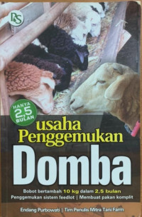 Usaha penggemukan domba