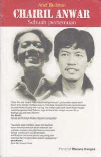 Chairil anwar sebuah pertemuan