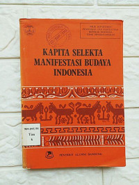 Image of Kapita selekta manifest budaya indonesia