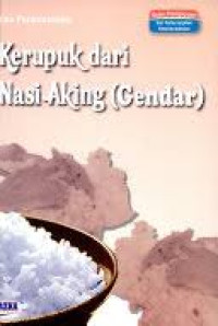 Kerupuk dari nasi aking (gendar)