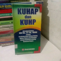 Image of Kuhap dan kuhp