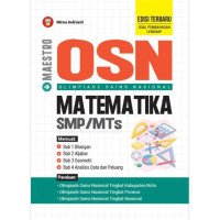 Image of Maestro OSN (Olimpiade Sains Nasional) Matematika SMP/MTS