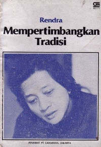 Mempertimbangkan tradisi