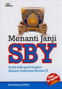 Menanti janji SBY