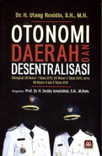 Image of Otonomi daerah dan desentralisasi