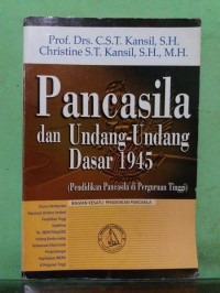 Image of Pancasila dan undang undang dasar 1945
