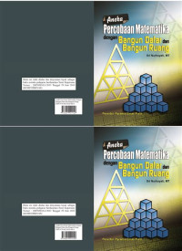 Image of Percobaan matematika dengan bangun datar dan bangun ruang